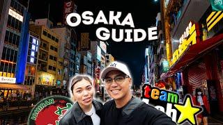Travelling to OSAKA?  Watch this before you go! Japan Travel Guide 2023