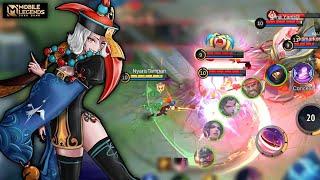 Ruby Tank Interfering With Enemy Movement - Ruby Tank Best Build | NyarisTampan Ruby Gameplay MLBB