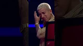 Coach Fernando Daniel can't stop crying for this surprise performance  #TheVoiceKids #emotional