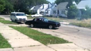 1984 Monte Carlo with 383 Stroker Spinning Out!!!!