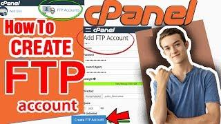 How to create FTP account in cPanel [Step by Step] ️