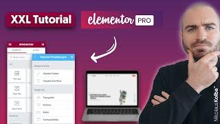 Elementor Pro Tutorial für Anfänger 2022