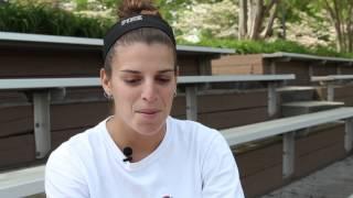 Elon Women's Tennis - Maria Luiz and Barbie Lazarova