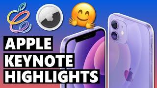 Apple Keynote April 2021 - ALLE HIGHLIGHTS (AirTags, Lila iPhone, iPad Pro, iMac, Apple TV) 