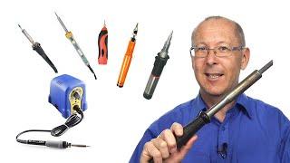 Which is the best soldering iron to repair audio leads?