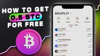 Get 0.5 BTC for FREE with This Step-by-Step Guide!