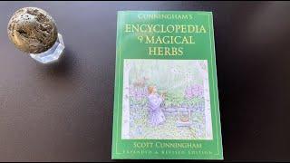 Encyclopedia of Magical Herbs by Scott Cunningham | Flip Through Book Review | #witchcraftbooktube