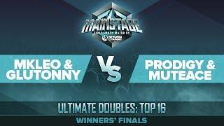 MkLeo/Glutonny vs Prodigy/MuteAce - Winners' Finals: Ultimate Doubles Top 16 - Mainstage