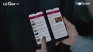 Experience seamless browsing with LG G8X ThinQ dual screen