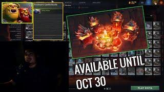 DOTA 2 - BUYING BATTLE LEVEL BUNDLE ON MY SMURF! FREE ARCANA UPDATE AND TIPS!