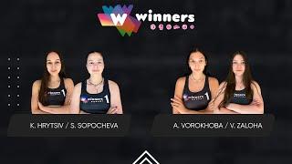 Winners Beach Volleyball. Women. K. Hrytsiv / S. Sopocheva - A. Vorokhoba / V. Zaloha 07.09.2024