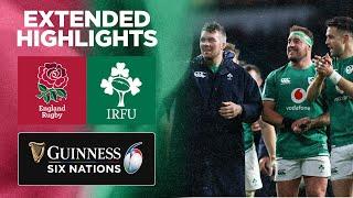 England v Ireland | Extended Highlights | 2022 Guinness Six Nations