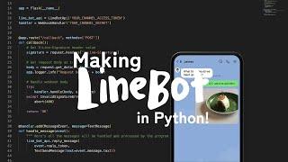 Building a LINE Messenger Chatbot Tutorial using Python