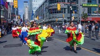 LIVE WALK IN TORONTO PLUS LATIN FIESTA PARADE