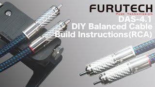 Furutech DAS-4.1 DIY Interconnect Cable Build (RCA)