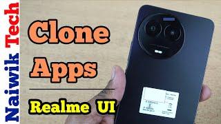 How to Clone Apps in Realme 11x Phone | App cloner - Realme UI 4