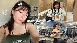 productive days in my life ft. moodylenses | working out, seeing friends, good eats, productivity 