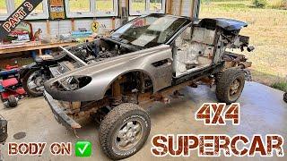 I Put A WRECKED SUPERCAR On A 4X4 Chassis