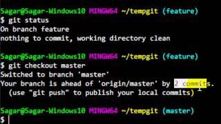 How to update local repository from remote repository in git