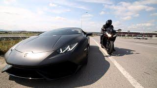 Lamborghini Huracan VS 14' CBR 1000RR [ Part 2 ] ( Turkey )