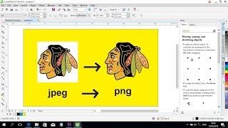 Cara merubah gambar jpg, jpeg ke png pakai Coreldraw X7, SANGAT CEPAT DAN MUDAH