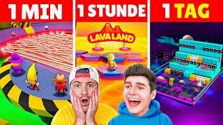 ⏰ 1 MINUTE vs 1 STUNDE vs 1 TAG (Stumble Guys)