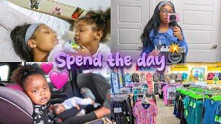 SPEND THE DAY WITH ME : scrub shopping , spend time with Rylee + life update