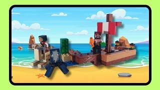 The Pirate Ship Voyage : Stop Motion Build