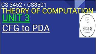 3.9 Conversion of CFG to PDA in Tamil