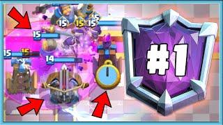  WTF? X-BOW DEAD BUT IN 1 TOP OF THE WORLD / Clash Royale