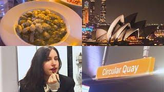 Date Night in Sydney  | GRWM, visiting the Opera House, Harbour Bridge + best dinner eatery!