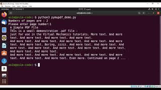 Extract text from PDF documents  using the PyMuPDF in Python