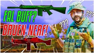 GOOD BYE BRUEN! HELLO HOLGER? New Warzone Weapon Balance Patch [Modern Warfare]