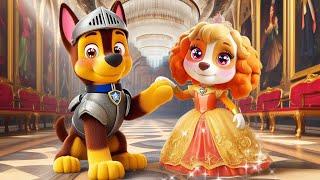 Princess SKYE Falls In Love With CHASE Knight! | Love Story | Paw Patrol Ultimate Rescue | Rainbow 3