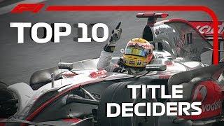 Top 10 F1 Title Deciders