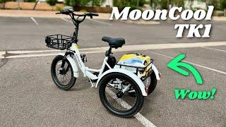 Most Fun You Can Have On Three Wheels: MoonCool TK1 Folding Electric Trike Review