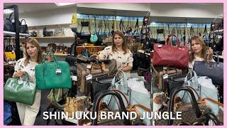 2024 JAPAN VINTAGE AND DESIGNER BAGS AT BRAND JUNGLE STORE IN SHINJUKU TOKYO + PRADA + CELINE +FENDI