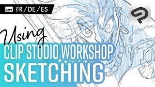 Setting up the perfect sketching brush in Clip Studio Paint! | Dadotronic