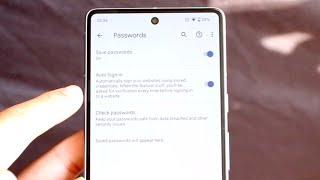 How To View Saved Passwords On Android!