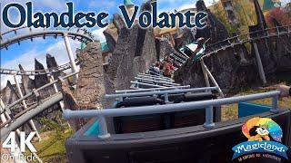 Olandese Volante - 4K On-Ride - RAINBOW Magicland - Vekoma Mine Train - POV