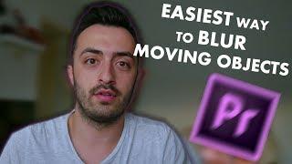 Easiest Way to Blur Moving Objects ( Licence Plates ) Adobe Premiere Pro