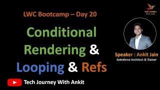 LWC Bootcamp Day 21 |Conditional Rendering | Looping in LWC | QuerySelector | Dynamic CSS