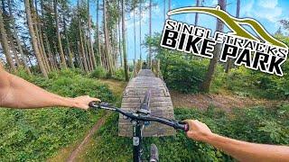 Je découvre le Single Track Bikepark et c'est fou ! 