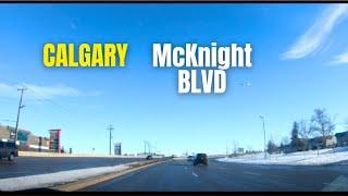 McKnight Blvd NE Calgary I Calgary Alberta Canada Drive 4K