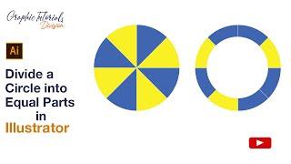 How to Divide a Circle in Equal Parts in Adobe Illustrator