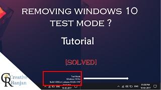 How to Remove Windows 10 Test Mode? [Tutorial]