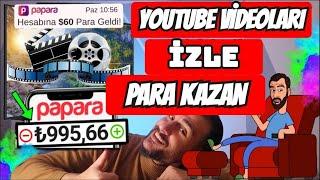 VİDEO İZLE PARA KAZAN | YATIRIMSIZ PARA KAZAN | PARA KAZANDIRAN UYGULAMALAR