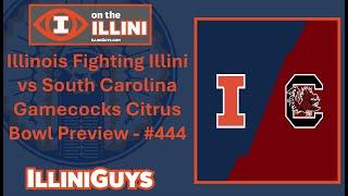 Illinois Fighting Illini vs South Carolina Gamecocks Citrus Bowl Preview #444