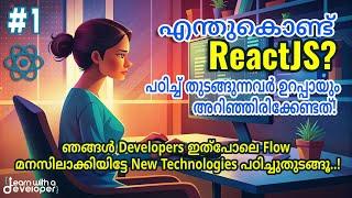 ReactJs Tutorial Malayalam | Frontend tutorial PART 5 | Beginner's Guide | Web development Malayalam