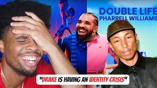 DRAKE IS GETTING DISSED BY EVERYONE (REACTION ) | Pharrell Williams - Double Life | (CRAZYYY)